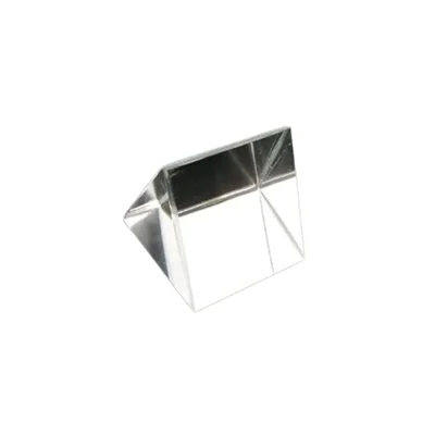 Akivin 38x38mm Glass Prism Light Refraction Transparent Prism For Optics Laboratory