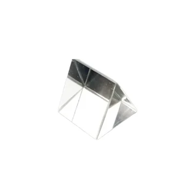 Akivin 50x50mm Glass Prism Refraction Prism Transparent Prism For Optics Light Phenomena Analysis