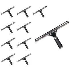Premium Quality 25cm Glass Squeegees (Pack of 10 Pcs)