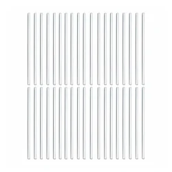 Bello 40 Pcs 8 - Inch Length Glass Stirring Rod For Mixing Liquid And Solids From Borosilicate Glass Laboratory