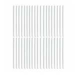 SBT 40 Pcs 8 - Inch Length Glass Stirring Rod For Mixing Liquid And Solids From Borosilicate Glass Laboratory