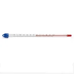 COMETEK 110 AL Borosilicate Glass Red Alcohol Thermometer (-10 to 110°C) for Chemical Temperature Measurement