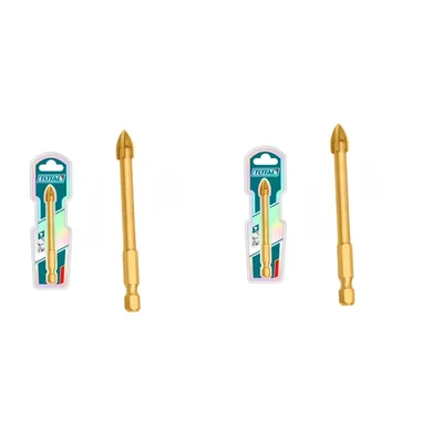 Total 10x85mm Tile and Glass Drill Bit (TACG201012) - Pack of 2