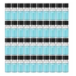 Bello Pack of 40 Pcs 5ml Transparent Glass Vials with Lids for Essential Oils and Scientific Cosmetics Perfume Making
