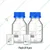 SBT Set of 4 Pcs 25ml 2 Pcs Borosilicate Glass Beaker & 500 ml 2pcs Reagent bottle For Laboratory Usage