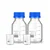 Bello Set of 4 Pcs 25ml 2 Pcs Borosilicate Glass Beaker & 500 ml 2pcs Reagent bottle For Laboratory Usage
