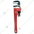 Globus 10 inch / 250mm Steel Red & Black Heavy Duty Pipe Wrench (328)