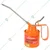 Globus 352 Steel Oil Can- (1 Pint, Orange/Red) with Fixed and Flexible Nozzle