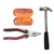 Globus 603 Hand Tools Kit (Plier, Hammer, Screwdriver) - Set of 3