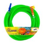 Globus 1190 Garden Water 5 meter Hose Pipe, Transparent Nylon Suitable For Watering Plants, Lawn Care & Car Wash