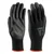 Udyogi Polyurethane Coated Knit Gloves - Black Colour, Size 9 - For Industrial Hand Protection(Pack-1 Pcs)