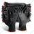 Udyogi Polyurethane Coated Knit Gloves - Black Colour, Size 9 - For Industrial Hand Protection(Pack-1 Pcs)