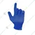 Delight 12 Pair Blue Colour 13 Gauge Large Size Polyester PVC Dotted Gloves (MPKD13-62)(BL)