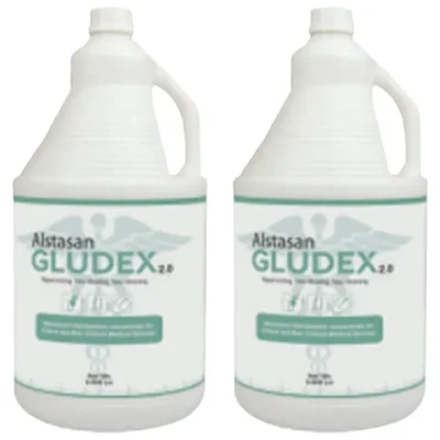 2 Pcs of Chemtex (5 Liter x 2 pcs) Alstasan GLUDEX 2.45% Glutaraldehyde With Activator