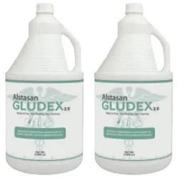 2 Pcs of Chemtex (5 Liter x 2 pcs) Alstasan GLUDEX 2.45% Glutaraldehyde With Activator