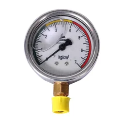 Automat Heavy Duty 2.5 Inch Pressure Gauge Glycerin Filled (Pack of 1)