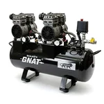 GNAT 2HP Oil Free Silent Air Compressor 70L Tank for Dental Clinics & Workshops Heavy Duty Model