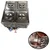 Gas Operated 4 Pot SS Chocolate Melter, 1/6 GN Pan, 1.7 L Capacity Each