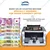 GOBBLER GB-8888-E Mix Note Value Counting Business-Grade Machine Fully Automatic Cash Counter with Fake Note Detection