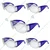 Super Safety Lightweight Safety Goggles with Clear Lenses to Protect Against Sand and Dust Particles (Pack-1 Pcs)