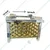 18x18 Inch Golden Bhatti Gas Stove With Stainless Steel Body