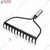 Global Nature Agro 12 Tine Garden Rake Without Handle, 12 Inch Blade, Metal Manual Rake For Home, Farming & Gardening