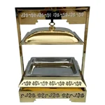 Stainless Steel 18 Inch Golden Polished Chafing Dish