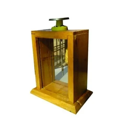Reliant Lab Goldleaf Electroscope Box Type Wooden Case for Insulation Testing