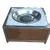 20 x 20 x 10 Inch Gold Plated Dahi Bada Counter With Stainless Steel Body For Commercial Use