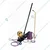 Heavy Duty Crown Gold Rocker Sprayer with 5 Meter Pipe For Garden Sprayer