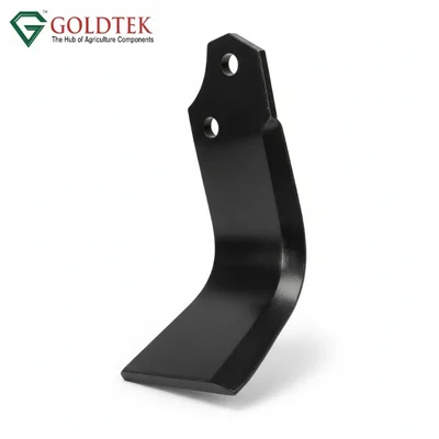GOLDTEK 12×44 8mm (18 Pieces) Gyrovator Blades for Mahindra/Maschio Brand Rotavators