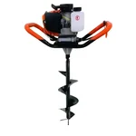 Gramstrong 52-cc 2-stroke Earth Auger / Post hole digger Engine with 10 inch Drill Bit 