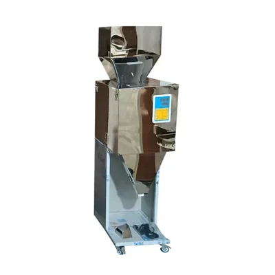 Heavy Duty Granule Weighing Filling Machine, 1000g With Extra Discharge Pedal