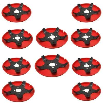 Brush Cutter Attachment for Paddy Field and Dry/Wet Field, Suitable for All Types of Petrol Brush Cutter(Quantity-10 Pieces)