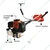 VSAN Agro 2 Stroke 52 CC Sidepack Brush Cutter, Grass Cutter, Paddy Cutter With Accessories 