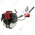 Heavy Duty 2 Stroke 52 CC Air Cooled Petrol Brush Cutter Machine with Free Attachments