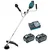 Makita UR013GT206, 40V 1500W Cordless Grass Trimmer, Bike Handle with 2 Batteries & Charger