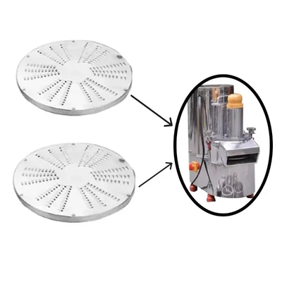 Grater Blade Set for Heavy Duty Stainless Steel Vegetables Cutting Machine 150-200 Kg/Hr Capacity with 1 HP Motor