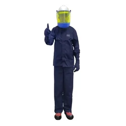 Gravitech E-Flash 8 cal/cm² Arc Protection Kit – 100% Cotton 240 GSM - ASTM F1506 & NFPA 70E