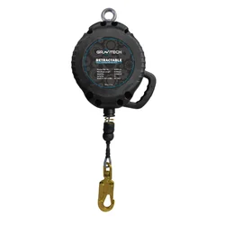 Gravitech GI-RFA Retractable Fall Arrester with Galvanized Steel Wire Rope Block 6 Meter(Size-06 metre)