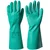 Gravitech GI-1000 Nitrile Gloves - 100% Nitrile, Flock Lined, Cut & Puncture Resistant, EN Certified(Pack-1 Pair)