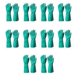 Gravitech Pack of 10 Pairs GI-1000 Nitrile Gloves - 100% Nitrile, Flock Lined, Cut & Puncture Resistant, EN Certified