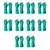 Gravitech Pack of 10 Pairs GI-1000 Nitrile Gloves - 100% Nitrile, Flock Lined, Cut & Puncture Resistant, EN Certified