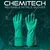 Gravitech Pack of 3 Pairs GI-1000 Nitrile Gloves - 100% Nitrile, Flock Lined, Cut & Puncture Resistant, EN Certified