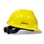 Gravitech 'V' Corrugated HDPE Safety Helmet with Ratchet Type Adjustment for Industrial Use (STRONG CAP-R)