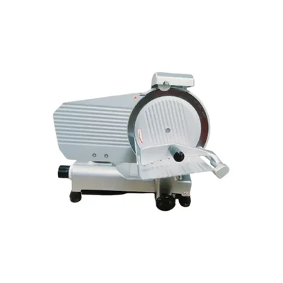 150W Gravity Meat Slicer Machine with 57.5 x 46.5 x 41.5 cm Ergonomic Design for Cafes, Restaurants, and Butcher Shops