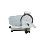 150W Gravity Meat Slicer Machine with 57.5 x 46.5 x 41.5 cm Ergonomic Design for Cafes, Restaurants, and Butcher Shops