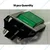10 Pcs Green Feed Button for Strapping Machine