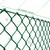 Premium Quality Galvanized 25 Feet Long PVC Coated Chain Link Fencing Mesh Wire (Green)