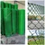 Premium Quality Galvanized 25 Feet Long PVC Coated Chain Link Fencing Mesh Wire (Green)